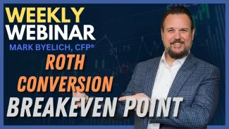 Roth Conversion Breakeven Point and Opportunity Cost