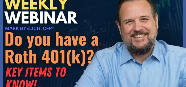 Do you Have a Roth 401(k) Key Items to Know!