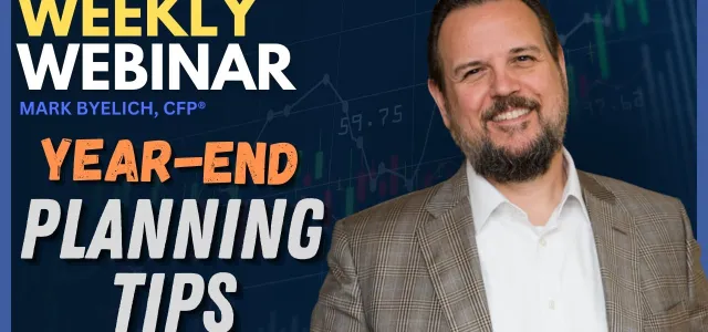 Important Year-End Planning Tips